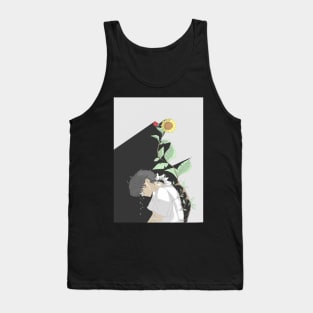 human and the flower Tank Top